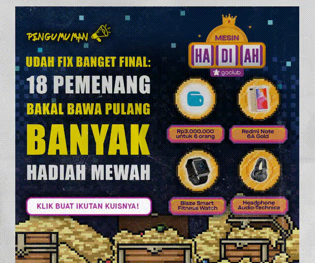 Ikutan Kuisnya, 18 Pemenang Bakal Bawa Pulang Banyak Hadiah Mewah