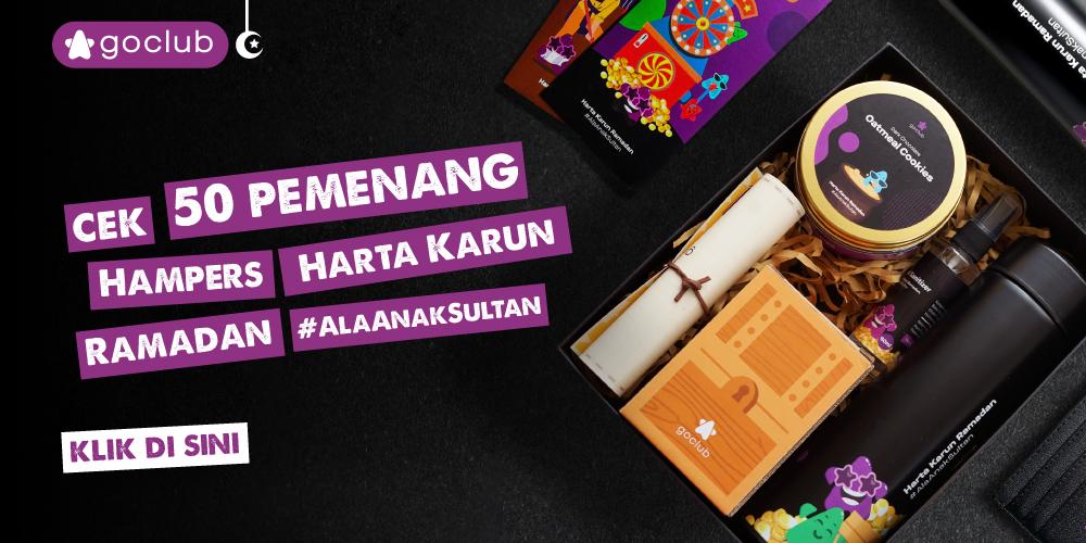 50 Pemenang Hampers Harta Karun Ramadan #AlaAnakSultan 50 Pemenang Hampers Harta Karun Ramadan #AlaAnakSultan