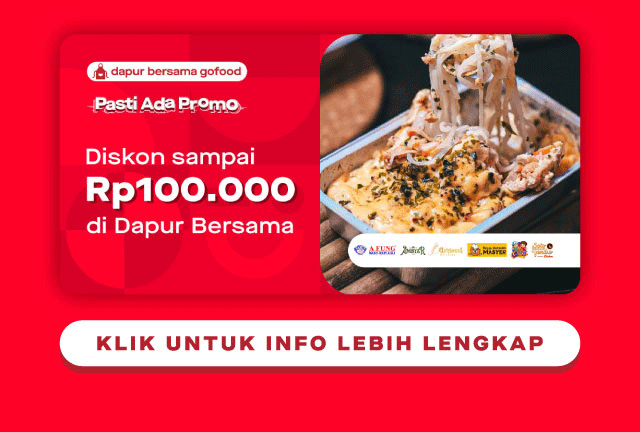 Diskon Sampai 100RB di Dapur Bersama GoFood