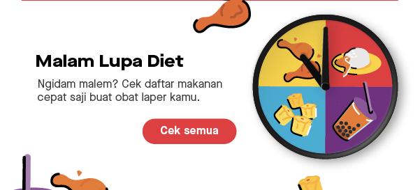 Malam Lupa Diet