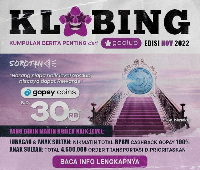 Klabing dari GoClub Edisi November 2022