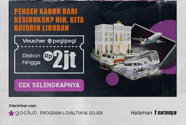 GoClub bayarin liburan diskon hingga Rp2juta dari PegiPegi